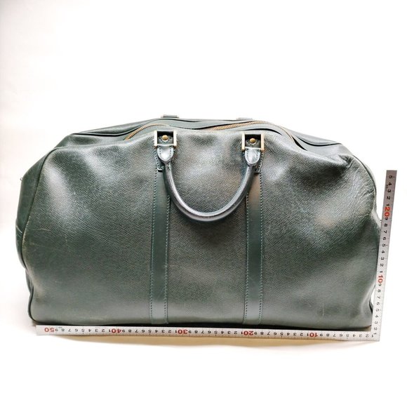 Louis Vuitton LV Boston Bag  Kendall GM Green Taiga SERIAL SP0017 - Picture 3 of 16